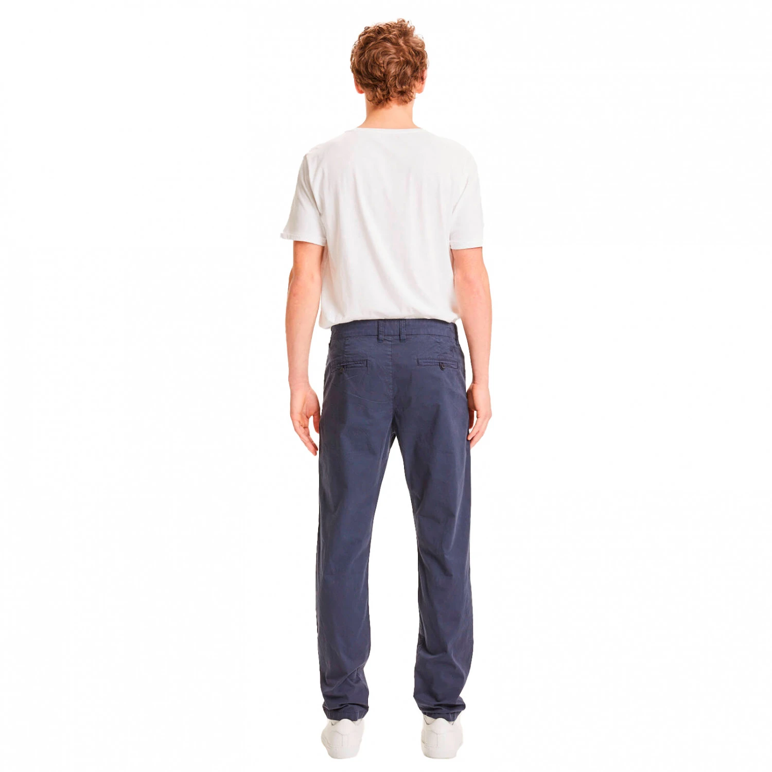 KnowledgeCotton Apparel Chuck Regular Chino Poplin Pant Vegan - Casual Trousers - Image 3