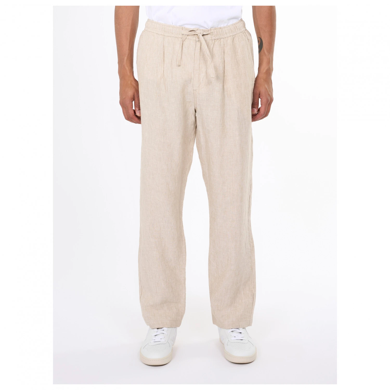 KnowledgeCotton Apparel Loose Linen Pants - Casual Trousers - Image 3