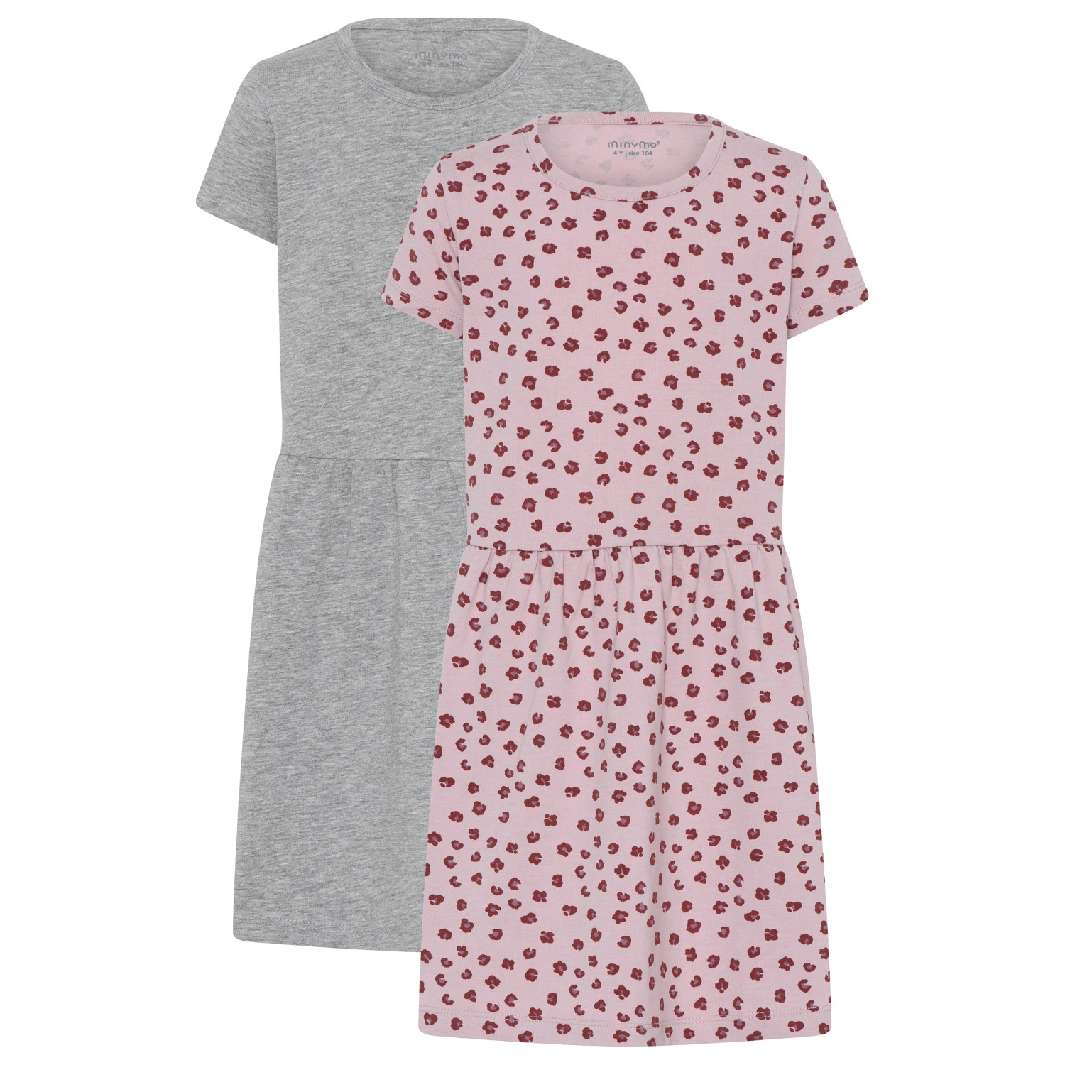 Minymo Girl's Dress S/S (2-Pack) - Dress