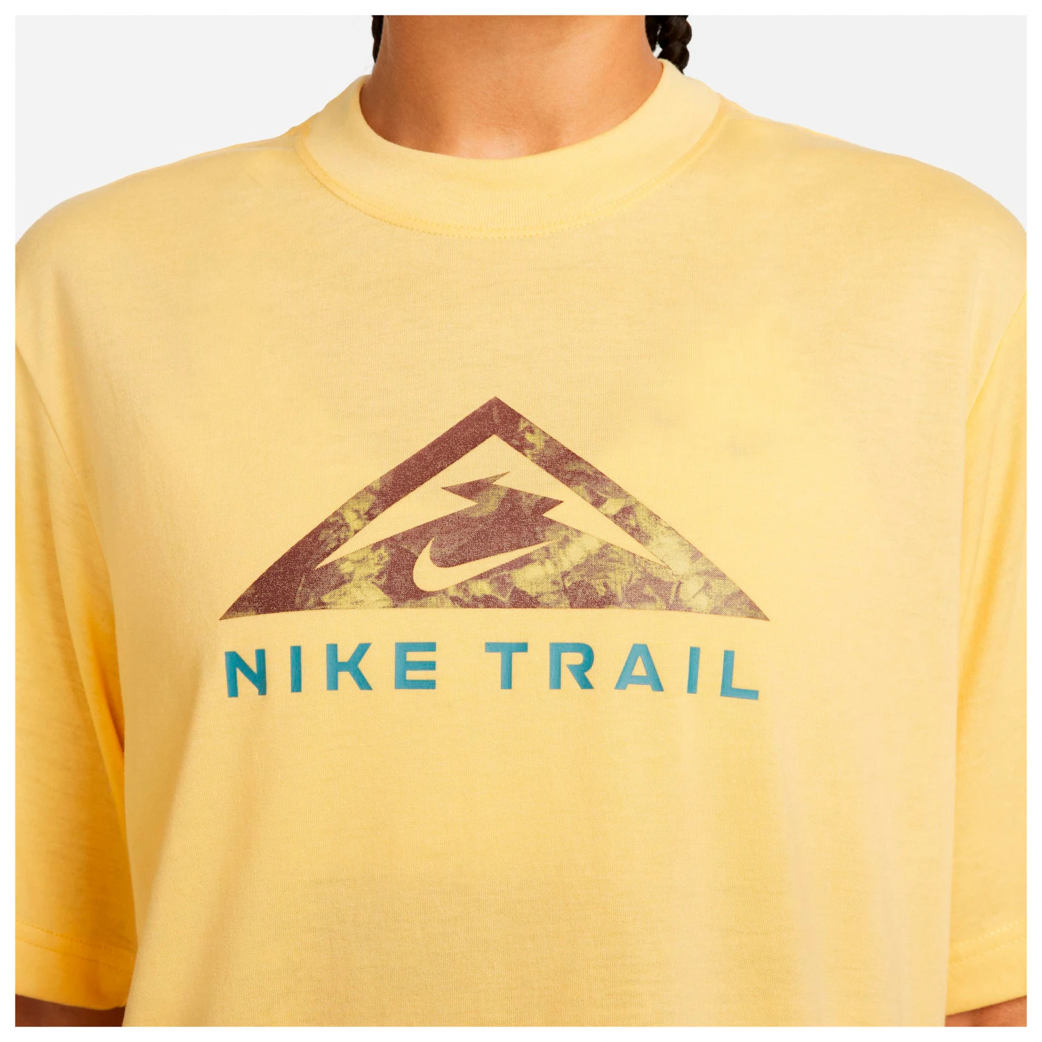 Nike Women's Dri-FIT Trail Short-Sleeve - Running Shirt - Image 3