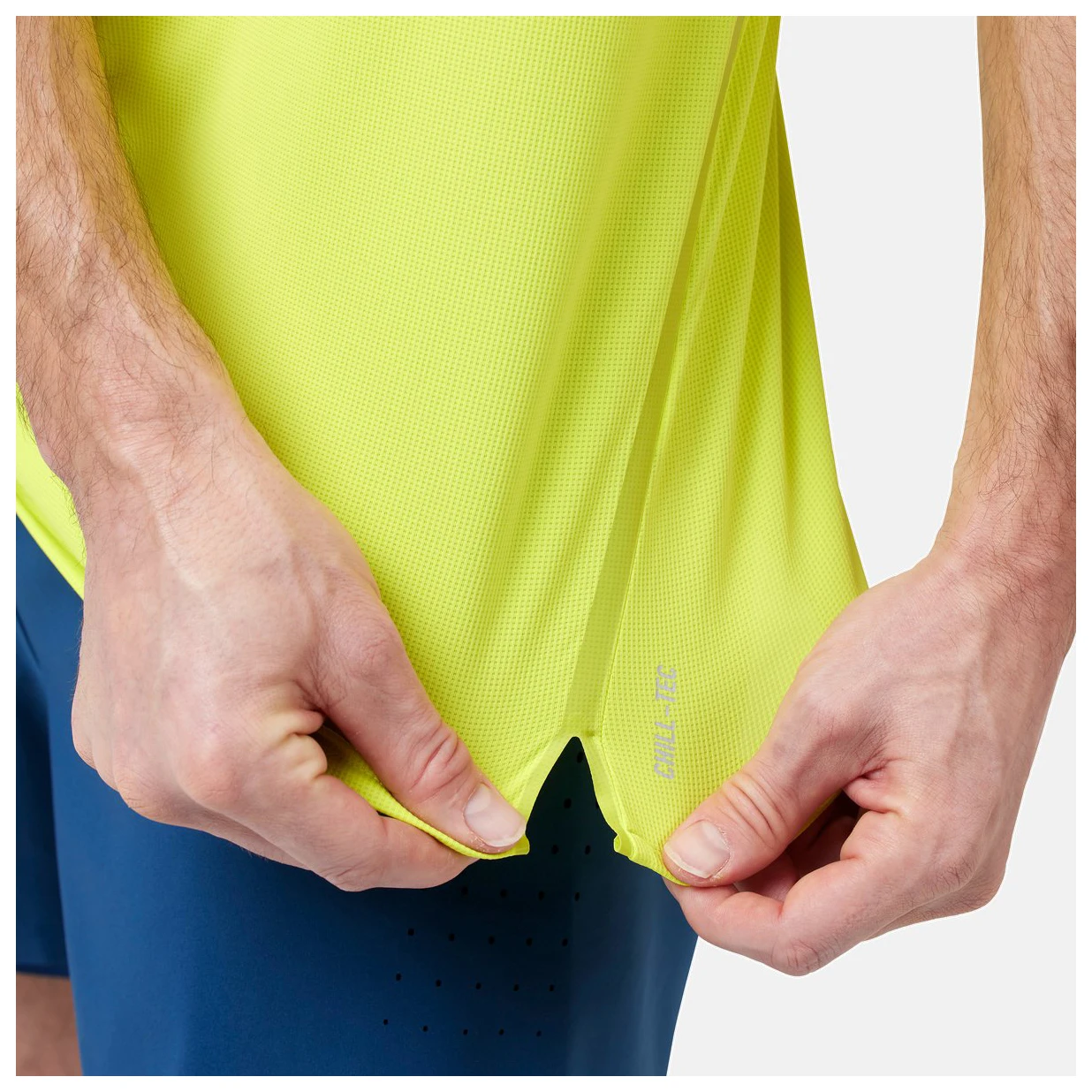 Odlo T-Shirt S/S Crew Neck Zeroweight Chill-Tec - Running Shirt - Image 6