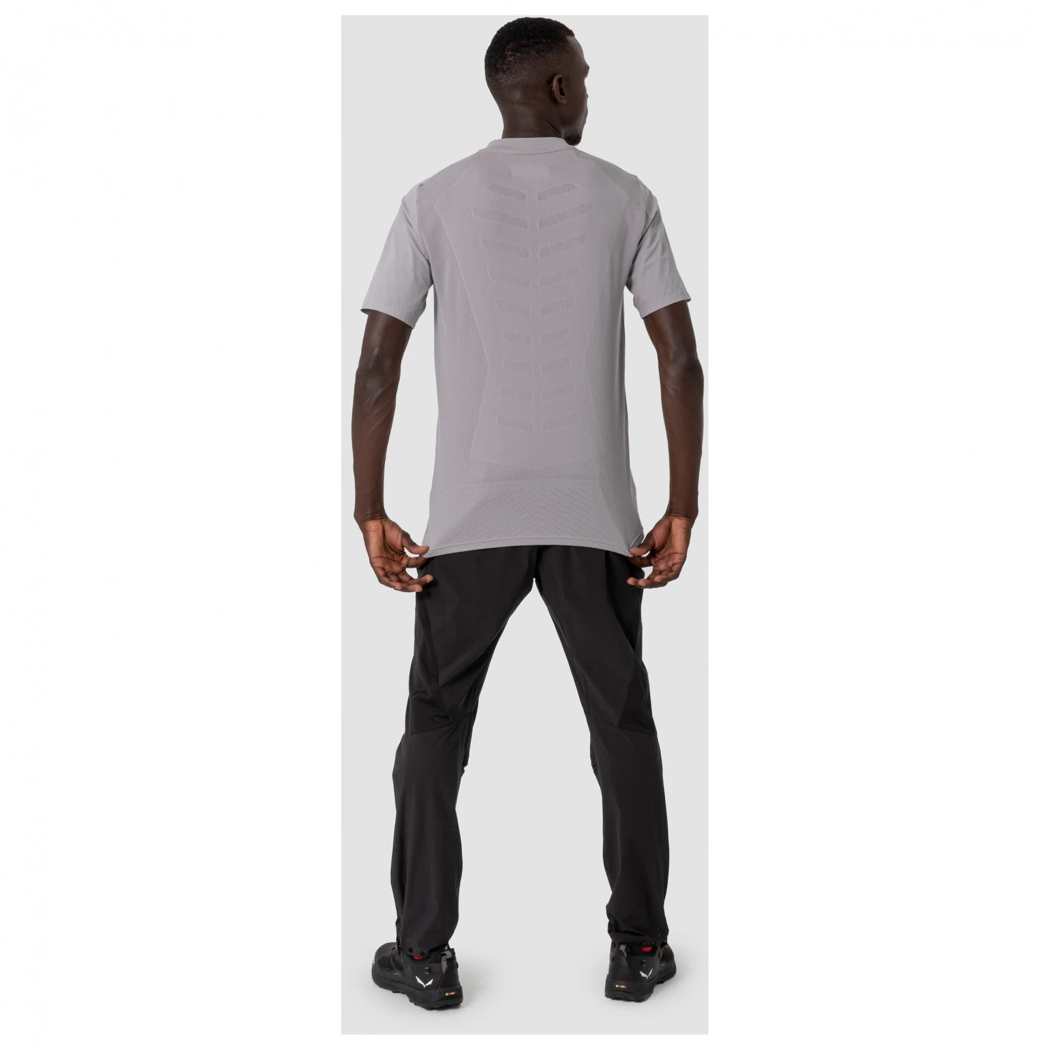 SALEWA Pedroc Pro Dry Half Zip T-Shirt - Sport Shirt - Image 4