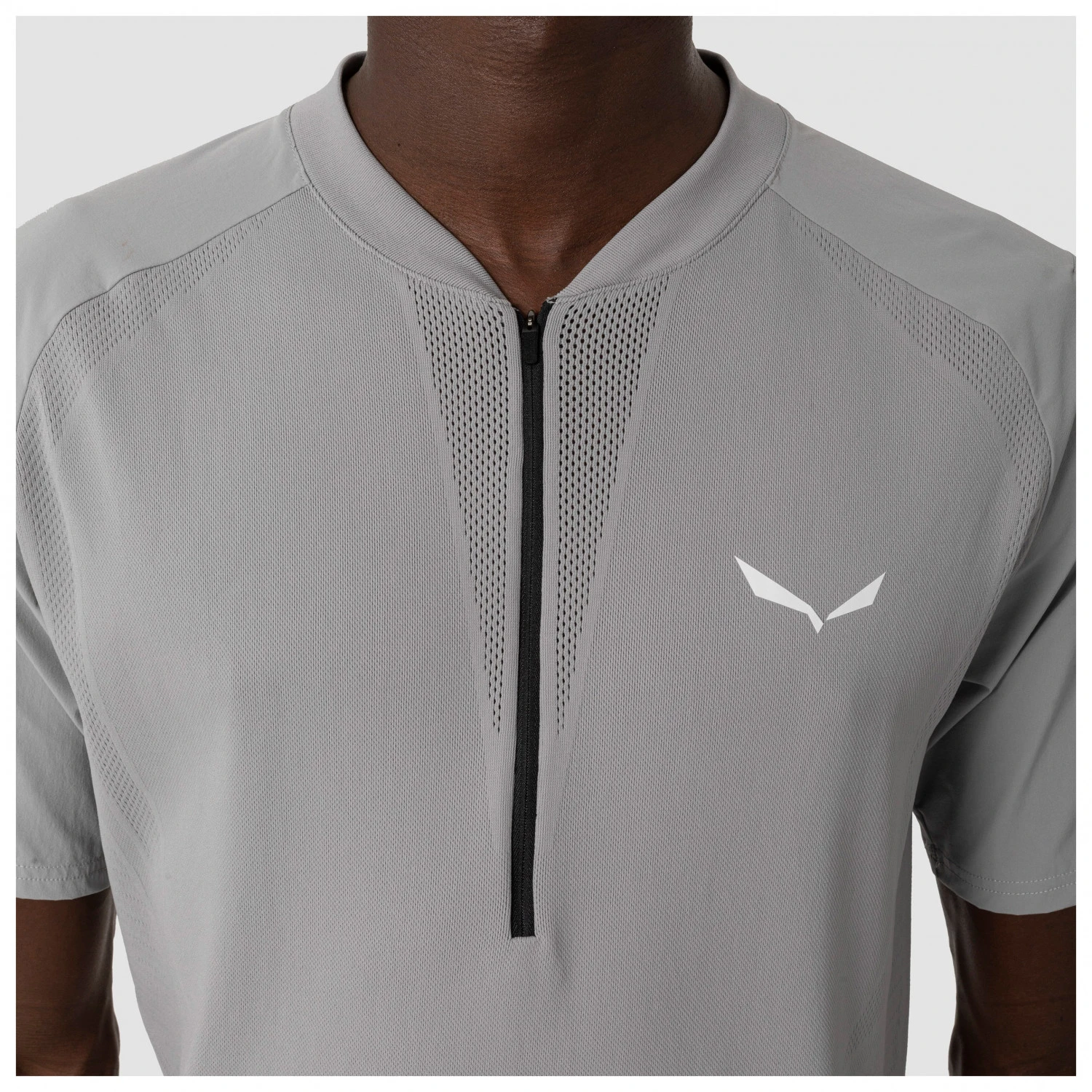 SALEWA Pedroc Pro Dry Half Zip T-Shirt - Sport Shirt - Image 7