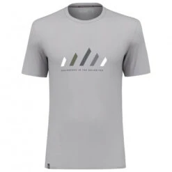 SALEWA Pure Stripes Dry T-Shirt - Sport Shirt