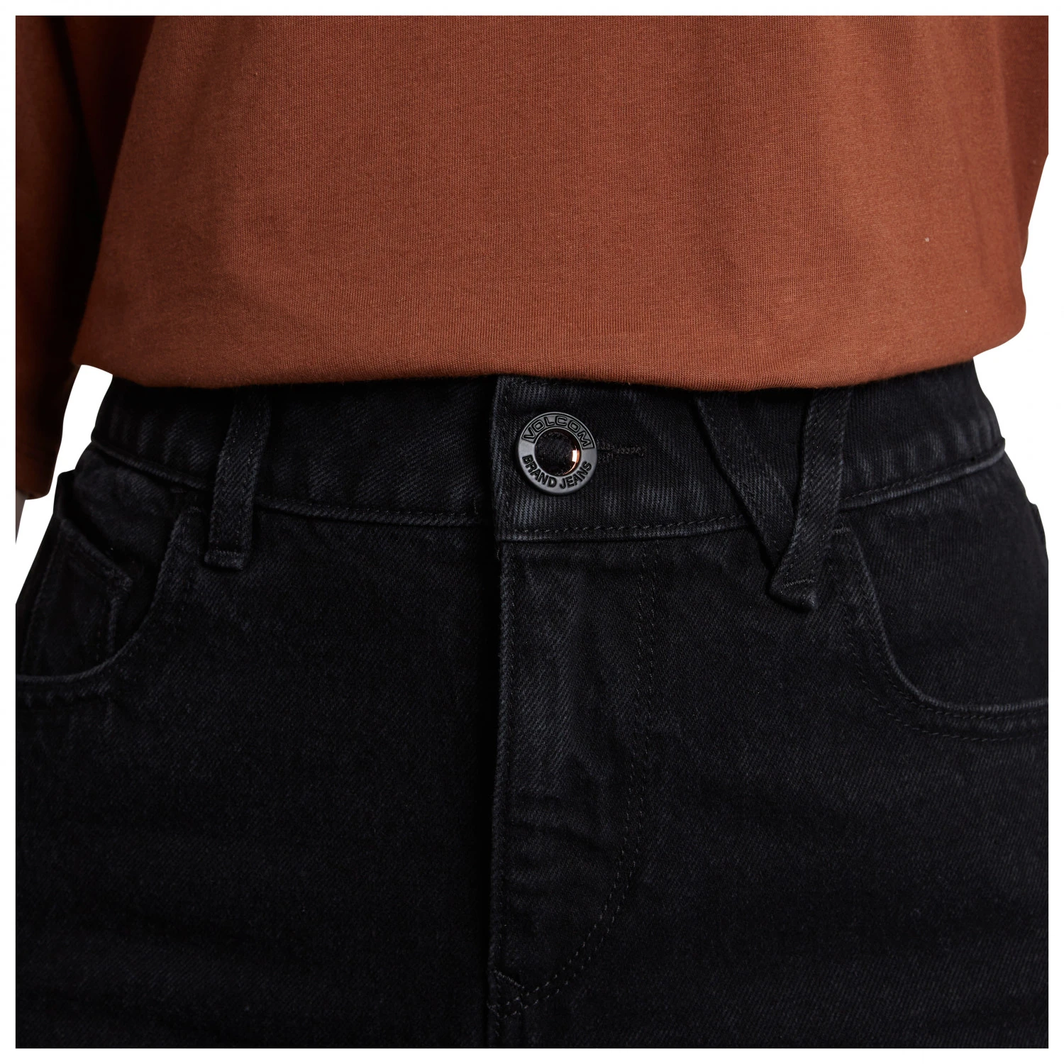 Volcom Women's Weellow Denim Skirt - Skirt - Image 4