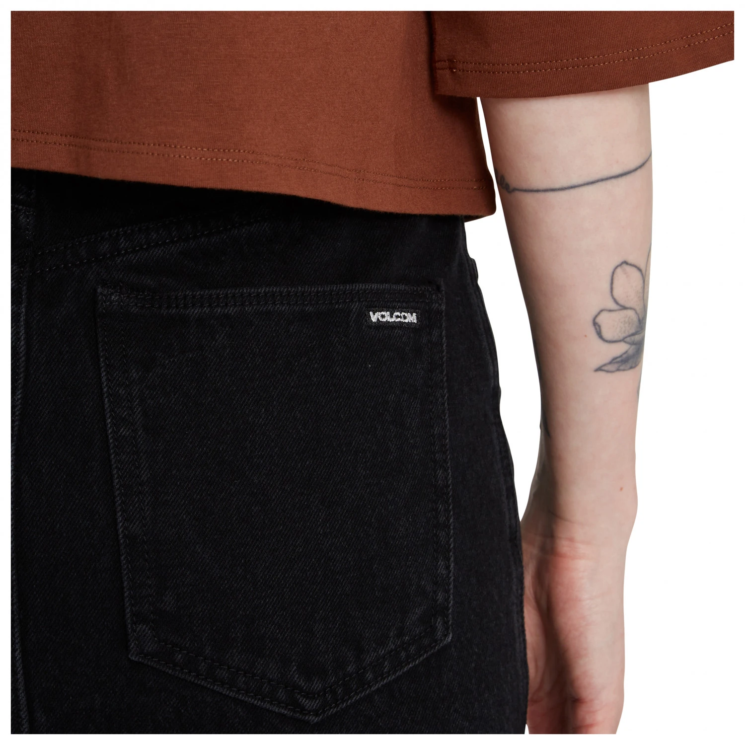 Volcom Women's Weellow Denim Skirt - Skirt - Image 5